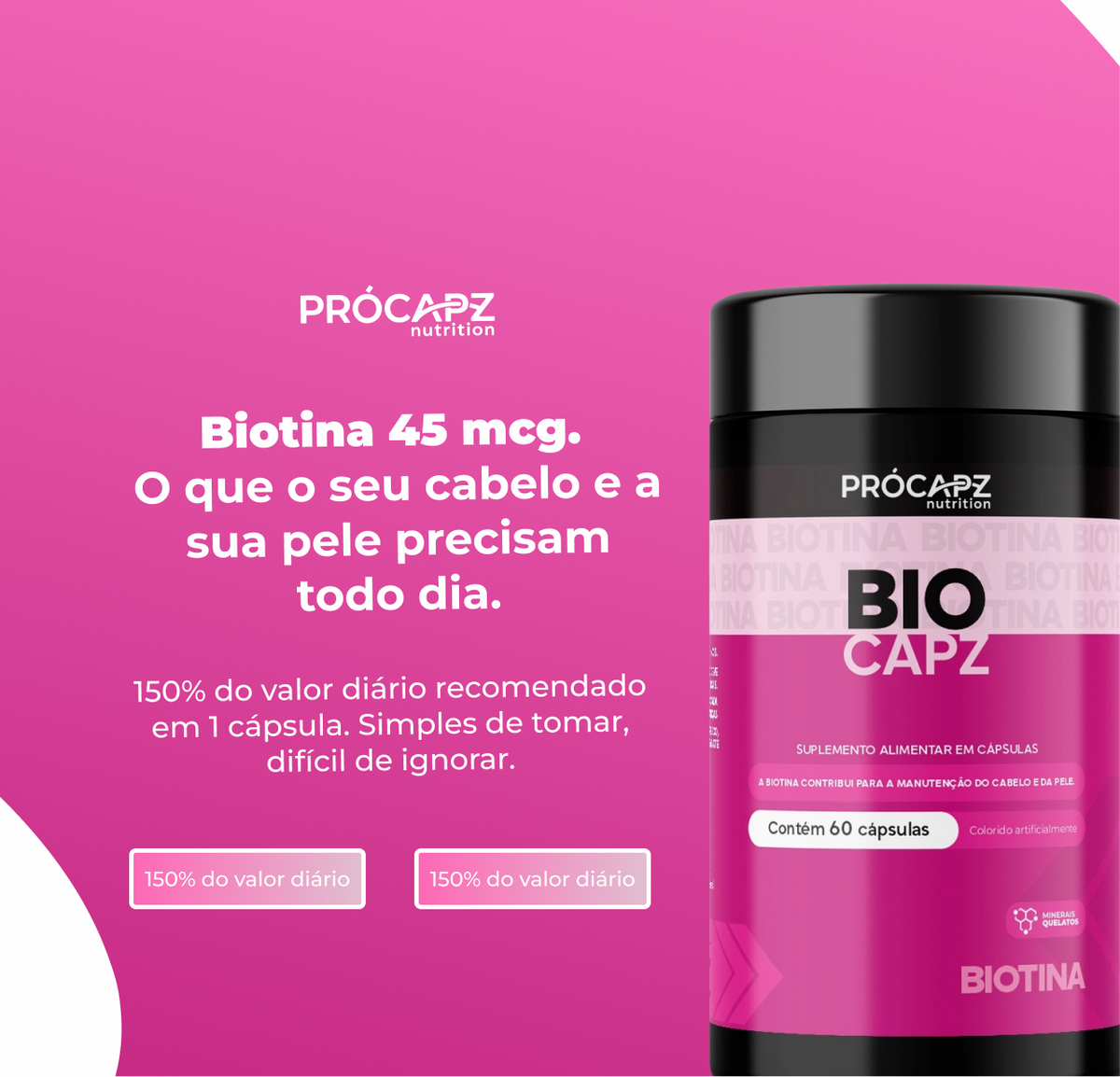 Kit 3 -  Biotina Biocapz
