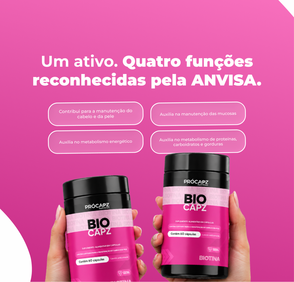 Kit 3 -  Biotina Biocapz