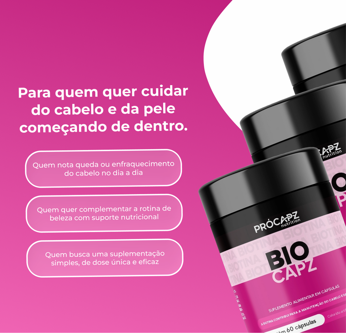 Kit 3 -  Biotina Biocapz