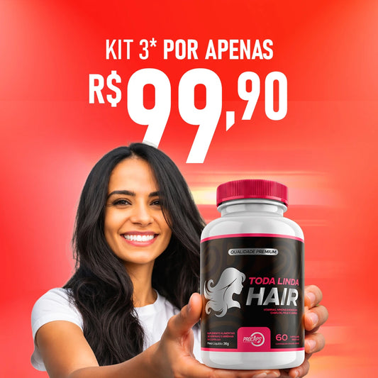 Toda Linda Hair l Biotina + Ácido Pantotênico