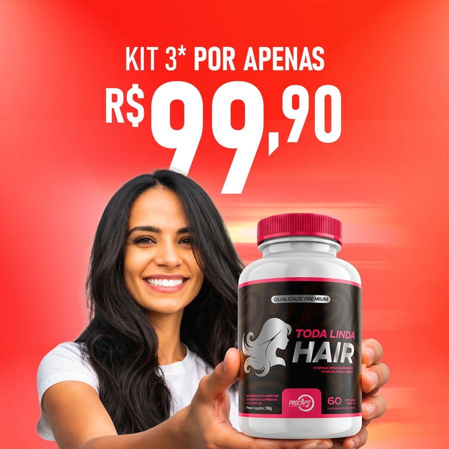 Toda Linda Hair l Biotina + Ácido Pantotênico