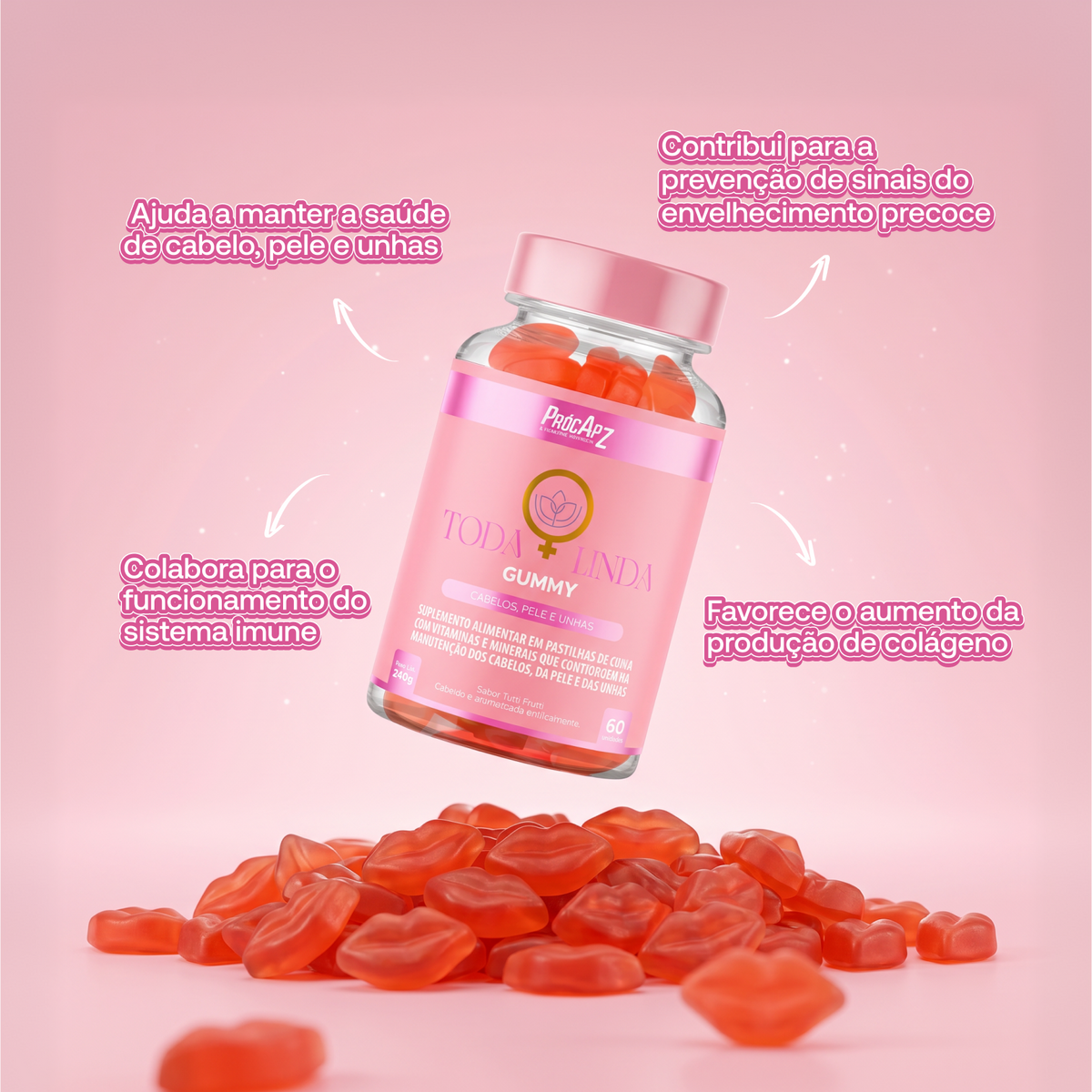 Kit 2 - Toda Linda Gummy