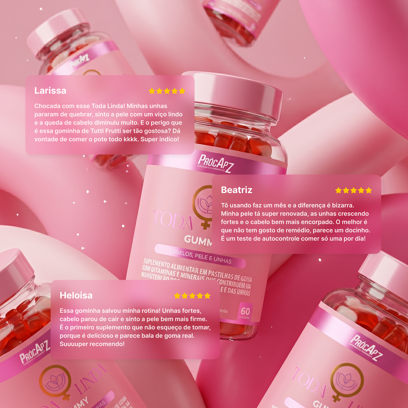 Kit 3 - Toda Linda Gummy