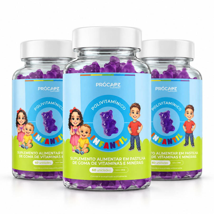 Kit 3 - Pró Kids Gummy