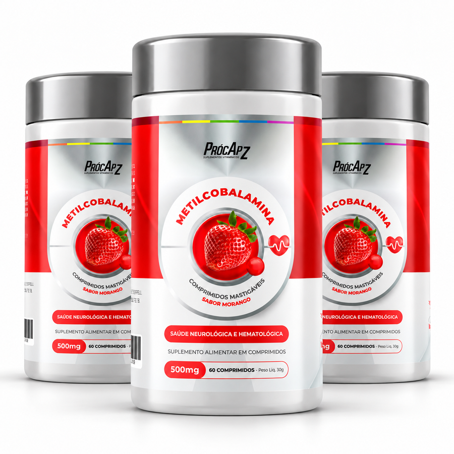 Kit 3 - Vitamina B12 Mastigável