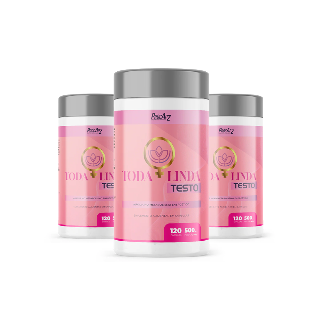 Kit 3 - Toda Linda Testo
