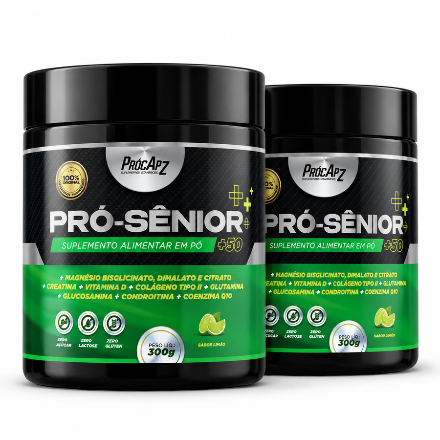 Kit 2 - Multivitamínico Pró-Sênior l Com Creatina