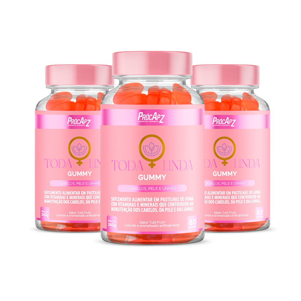 Kit 3 - Toda Linda Gummy