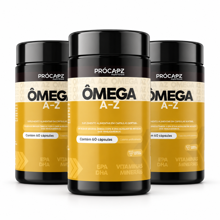 Kit 3 - Polivitamínico A-Z Ômega