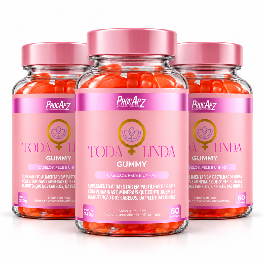 Kit 3 - Toda Linda Gummy