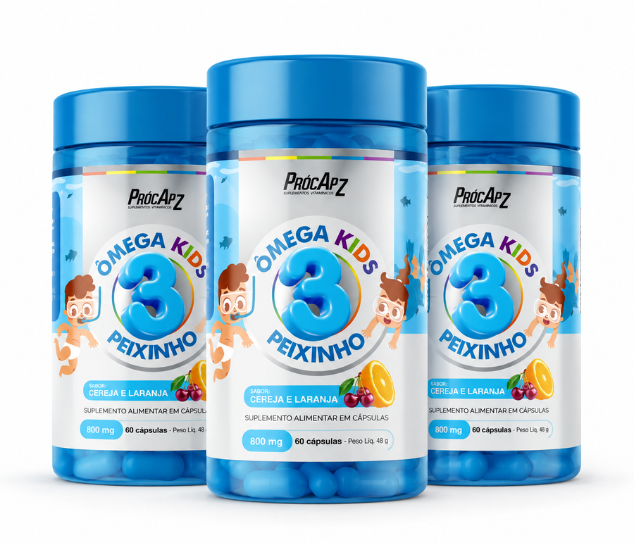 Kit 3 - Ômega 3 Peixinho