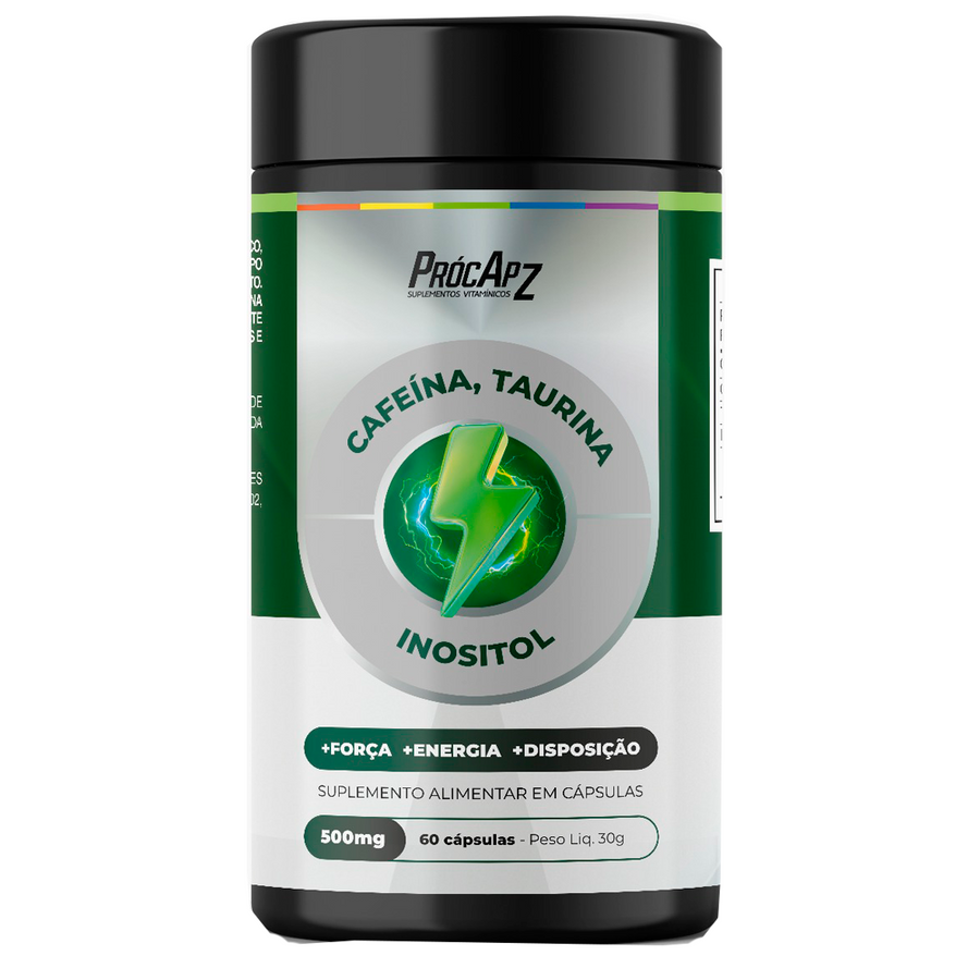 Cafeína, Taurina e Inositol