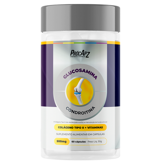 Glucosamina | + Condroitina + Colágeno Tipo II