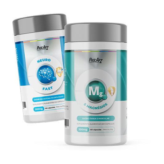 Combo - Neuro Fast | COQ10  + 5 Magnésios