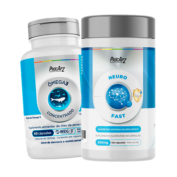 Combo - Neuro Fast | COQ10 + Ômega 3 Concentrado