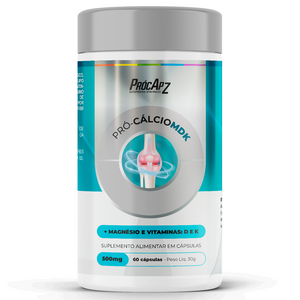 Pró-Cálcio MDK l Magnésio e Vitaminas